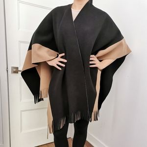 Stylish oversized poncho